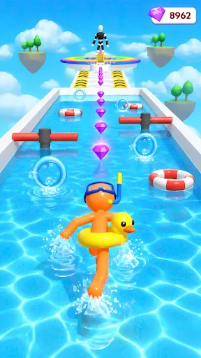Bouncy Stickman Run | Игры | XWorld
