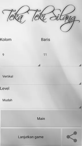 Teka Teki Silang | Permainan | XWorld