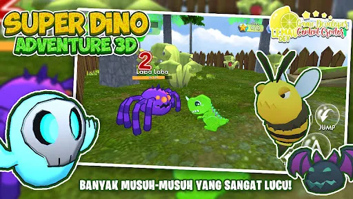 Super Dino Adventure 3D | Permainan | XWorld