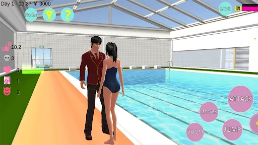 Campus Roaming World Sim | 游戏 | XWorld