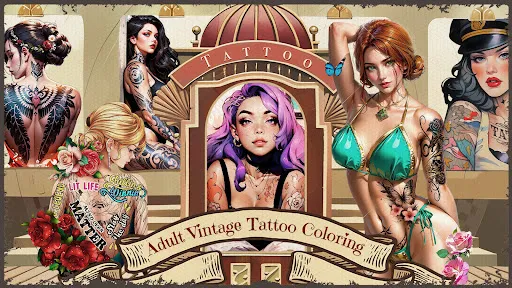 Colorear tatuaje sexy | juego | XWorld