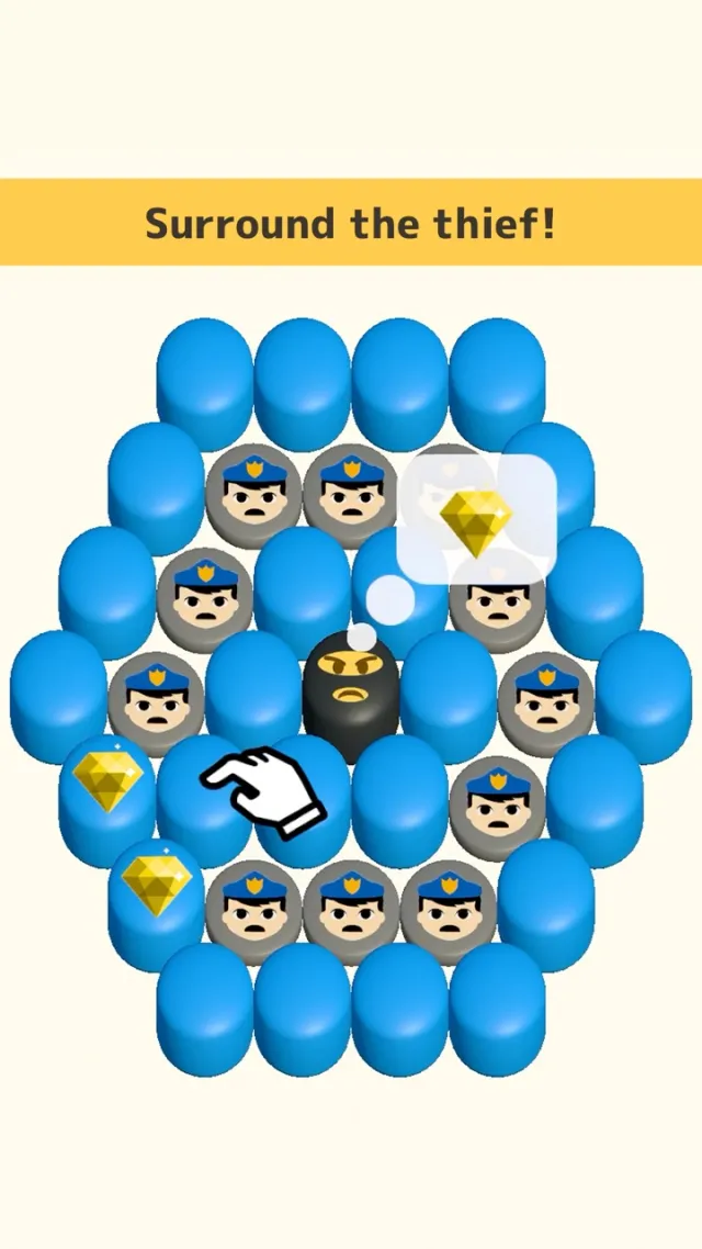 Protect It: Surround the Thief | 游戏 | XWorld