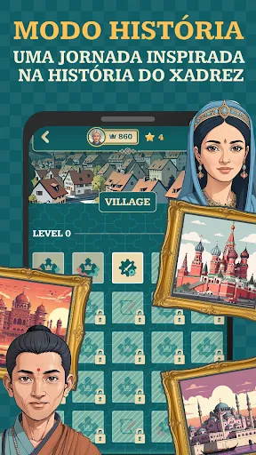 Chess Story: Desafie Lendas | Jogos | XWorld