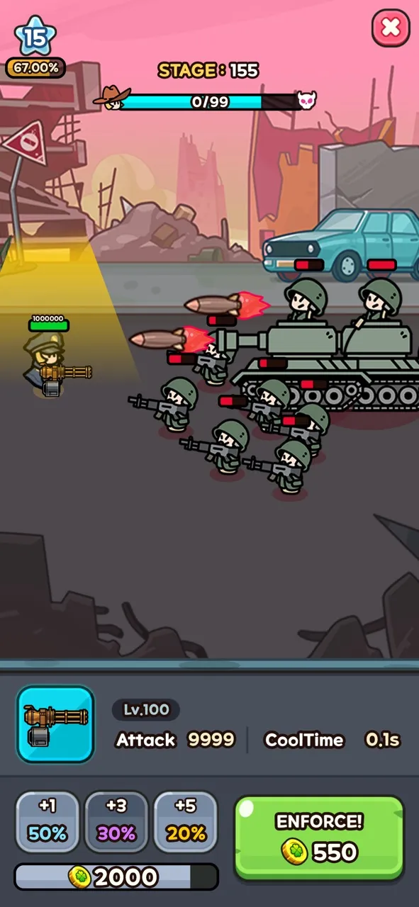 Lucky Heroes!: Game Bertahan | 游戏 | XWorld