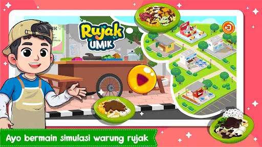 Warung Rujak dan Tahu Tek | Permainan | XWorld