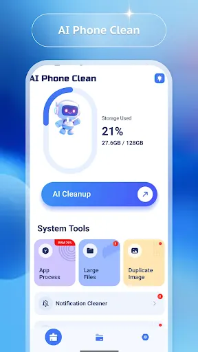 AI Phone Clean | เกม | XWorld
