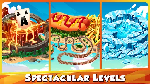 Solitaire Tripeaks Lost Worlds | Permainan | XWorld