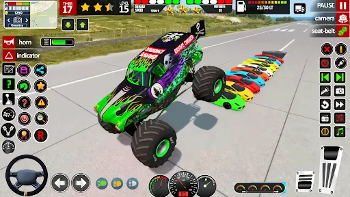 Derby Monster Truck Stunts 3D | juego | XWorld