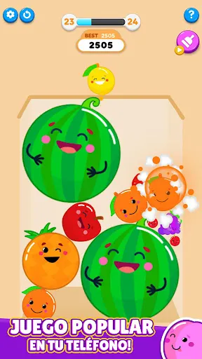 Fruit Merge: Watermelon Puzzle | juego | XWorld