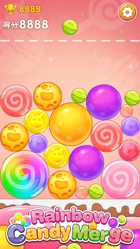 Rainbow Candy Merge | Permainan | XWorld