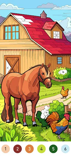 Country Farm Coloring Book | juego | XWorld