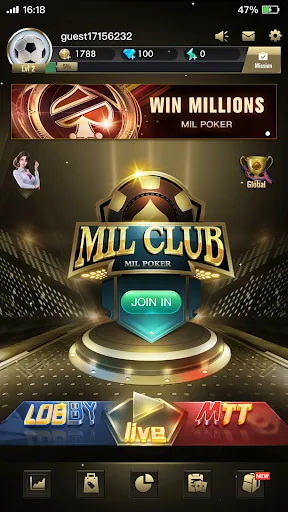 Mil Poker | เกม | XWorld