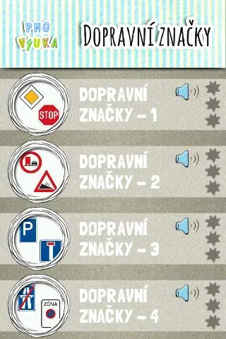 Dopravní značky    (licence pr | 游戏 | XWorld