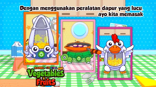 Marbel Bermain Buah dan Sayur | Permainan | XWorld Marbel Bermain Buah dan Sayur | Permainan | XWorld