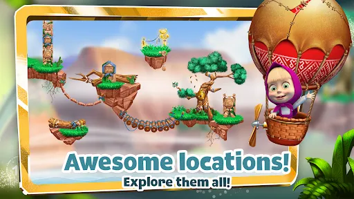 Masha and the Bear Adventure | Games | XWorld