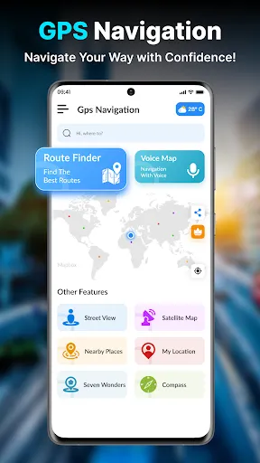 แผนที่ GPS นำทางด้วยเสียง | เกม | XWorld