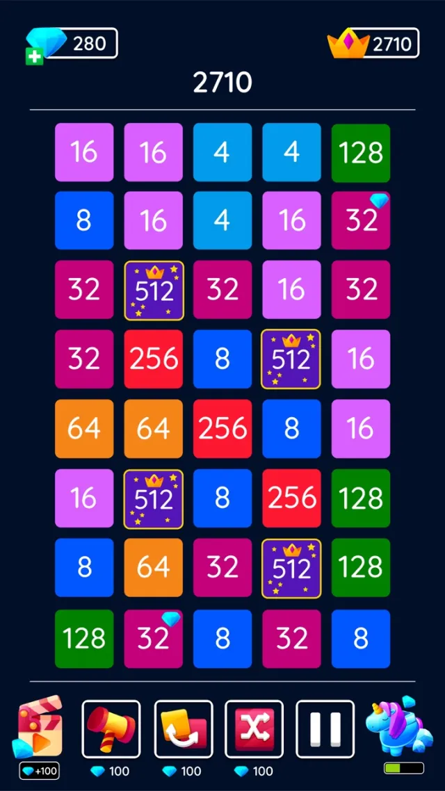 2048 Blast: Gabung Angka 2248 | Permainan | XWorld