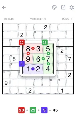 Killer Sudoku - Sudoku Puzzle | Games | XWorld