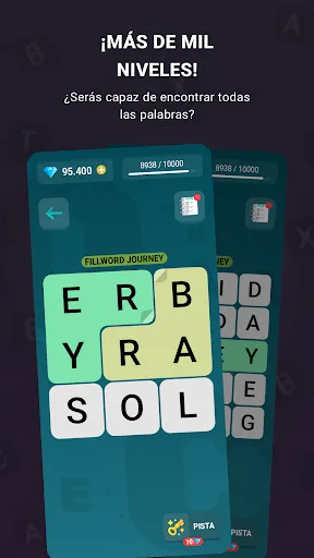 Buscar Palabras Offline Game | juego | XWorld