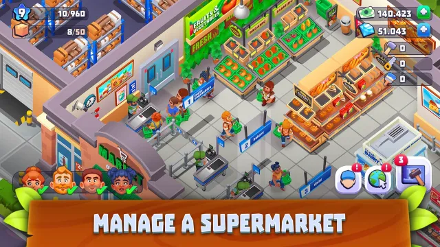 Supermarket Village—Farm Town | 游戏 | XWorld