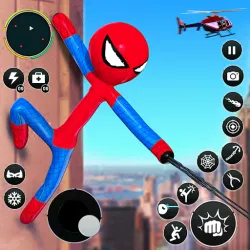 XWorld | Spider Rope Fight Adventure