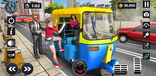 Modern Tuk Tuk Auto Rickshaw | Games | XWorld