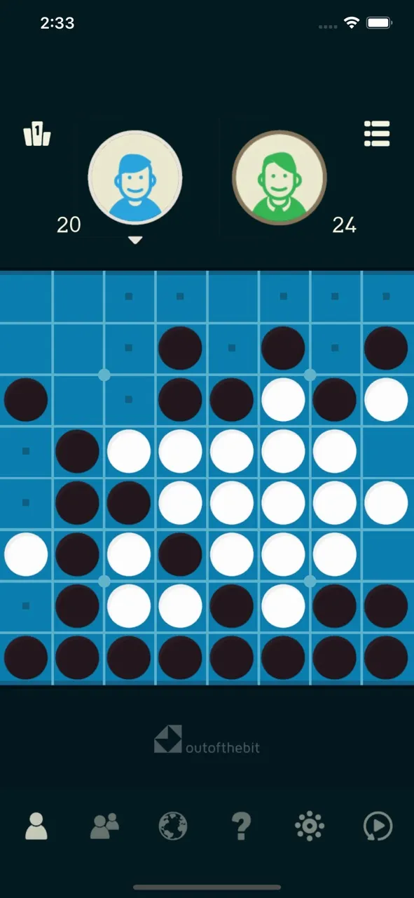 Reversi - Classic Games | Jogos | XWorld