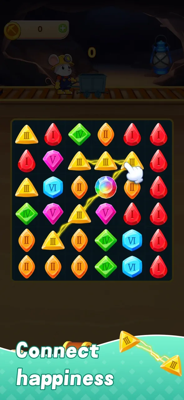 Connect Gems All | Permainan | XWorld