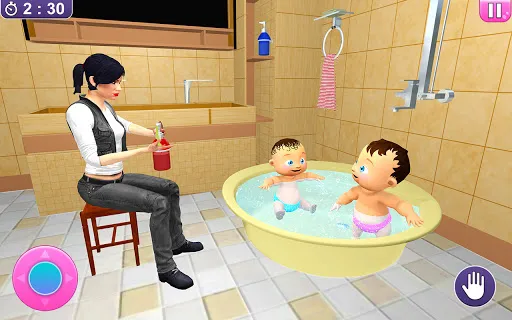 simulator bayi kembar nyata 3d | Permainan | XWorld