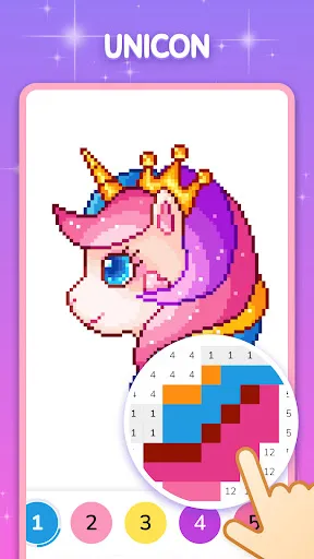 Pixel Coloring-Color by number | Games | XWorld