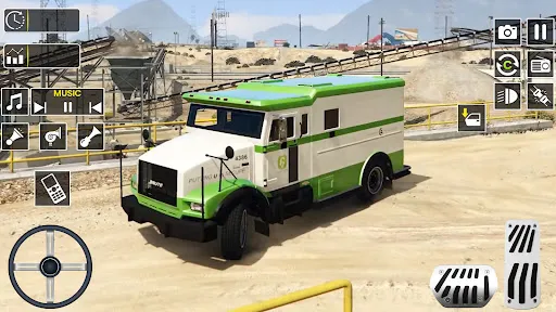 Cash Transport Van Driving | Games | XWorld