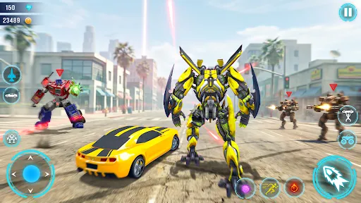 Robot Transform Fight Game 3D | เกม | XWorld