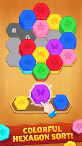 Hexa Up! - Sort and Merge | Игры | XWorld