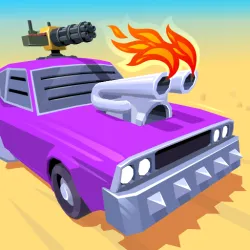 XWorld | Desert Riders: Car Battle Game