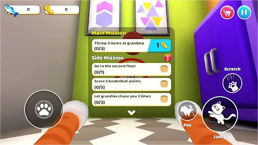 Cat Mayhem: Gran’s Angry | 游戏 | XWorld