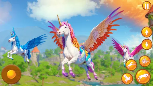 Magic Flying Unicorn Horse Sim | Игры | XWorld