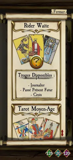 Tarot - Passé présent Futur | Permainan | XWorld