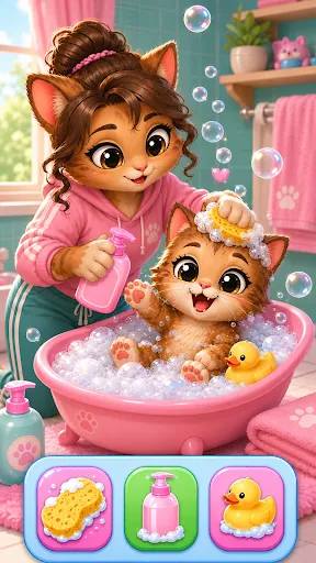 Cat babyshower newborn care | Games | XWorld Cat babyshower newborn care | Games | XWorld