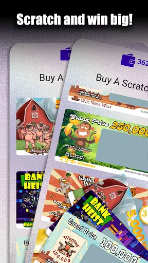 Spinner Scratcher Scratch Card | Игры | XWorld