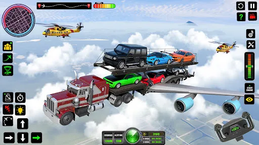 trailer truk pengangkut mobil | Permainan | XWorld