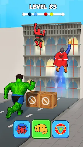 Superhero Transform Shift Game | Games | XWorld