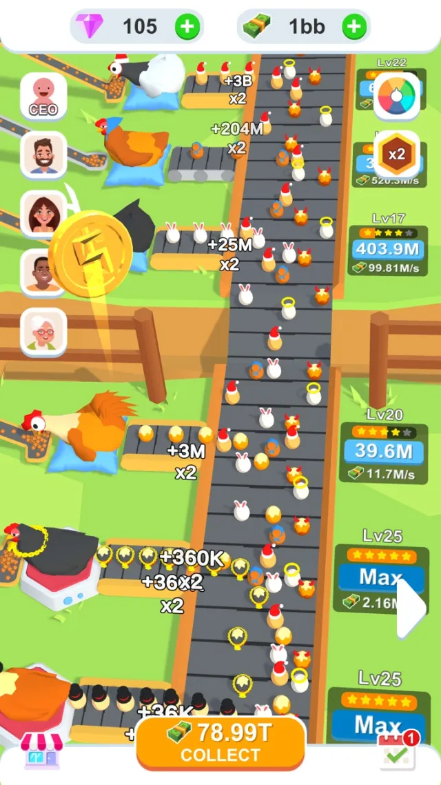 Idle Egg Factory 3D | 游戏 | XWorld