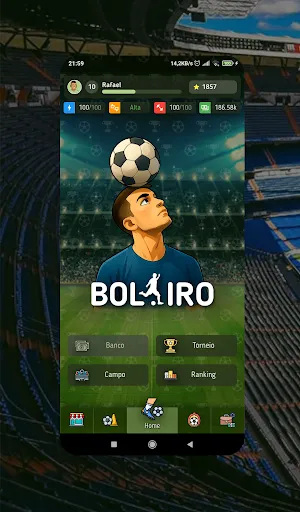 Boleiro Jogador de Futebol | Jogos | XWorld