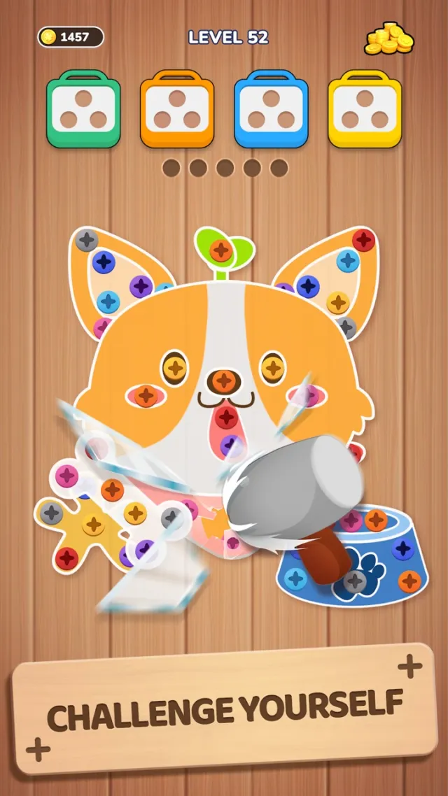 Woodle Screw Jam: Nuts & Bolts | Jogos | XWorld