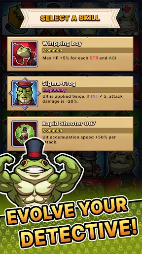 DetecToad: Detective Idle RPG | Games | XWorld