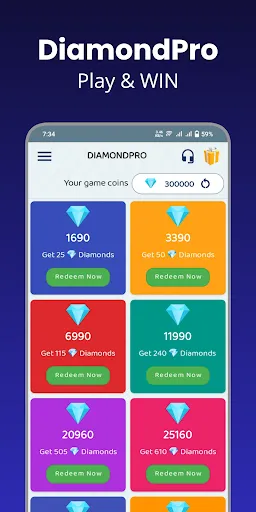 DiamondPro – Win FFDiamonds | Games | XWorld