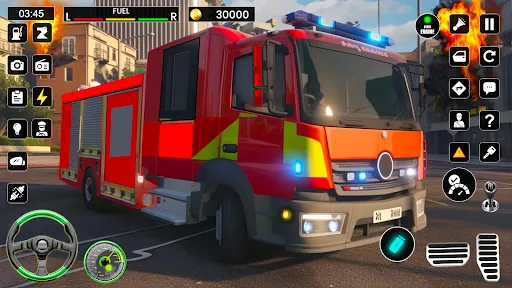 City Fire Truck Rescue Games | Permainan | XWorld