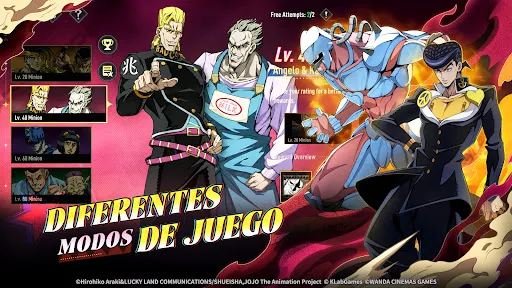 JoJo’s Bizarre Adventure: GS | juego | XWorld