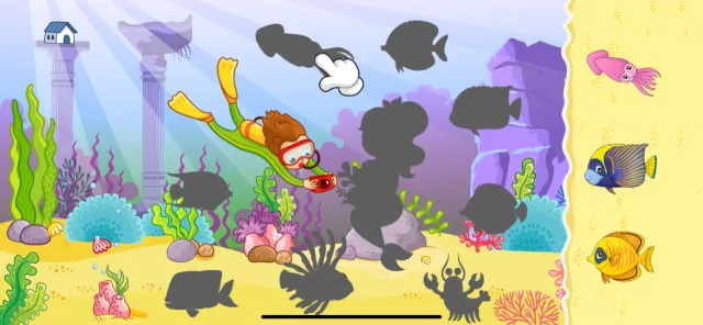 FISH sea animal puzzle games | Games | XWorld