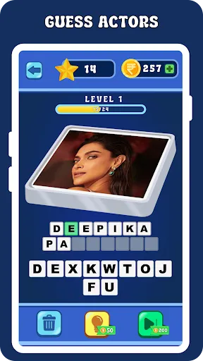 Guess Bollywood Movies, Actors | Permainan | XWorld